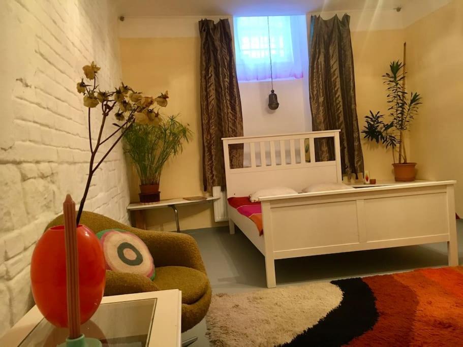 Vintage Studio Apartment, Garden And Free Parking Budapest Exterior foto