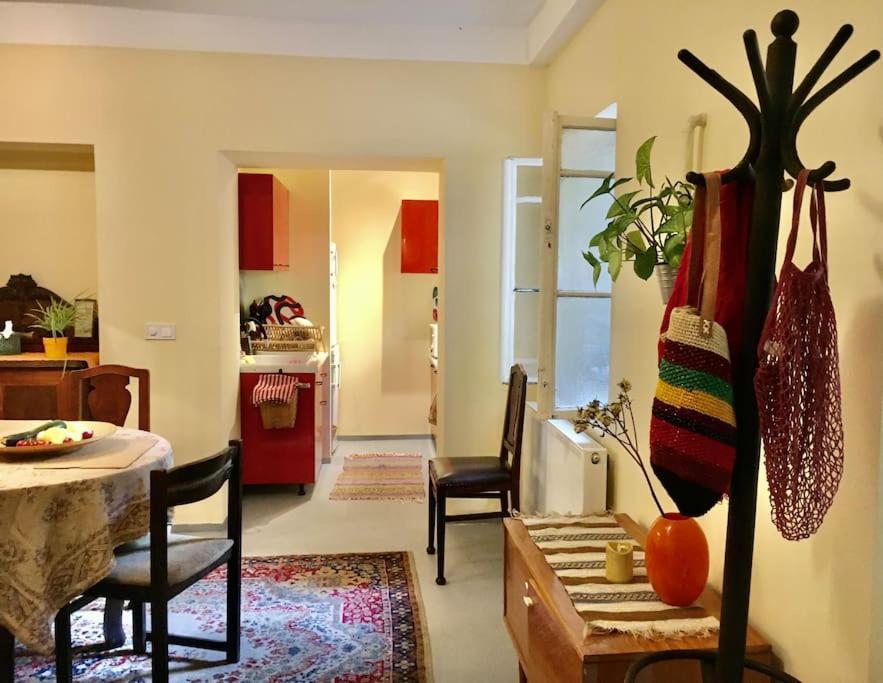 Vintage Studio Apartment, Garden And Free Parking Budapest Exterior foto